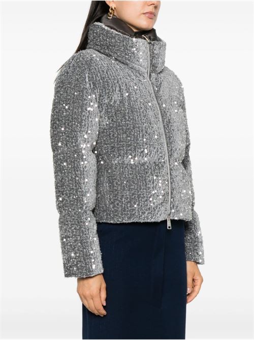 Sequined down jacket HERNO | PI001950D12623S9406