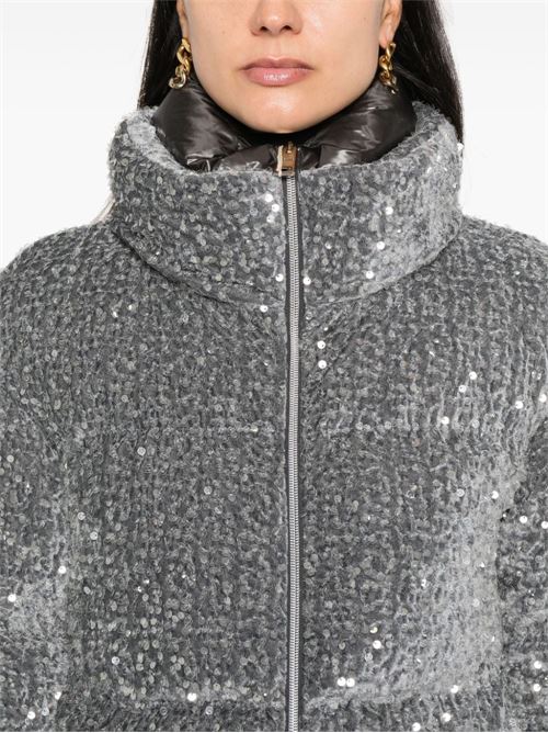 Sequined down jacket HERNO | PI001950D12623S9406