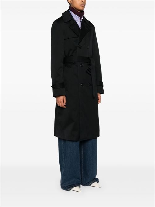 Belt trench coat HOMMEGIRLS | HGCT004NERO