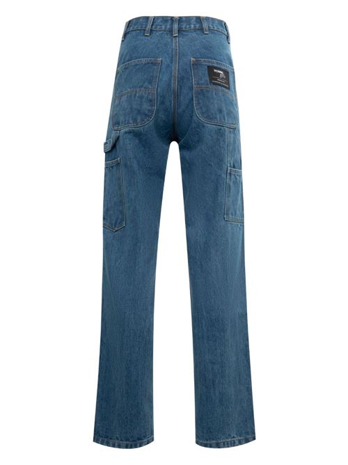 Straight leg jeans HOMMEGIRLS | HGPT017BLU