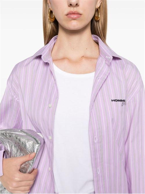 Camicia a righe HOMMEGIRLS | HGSH041LILLA