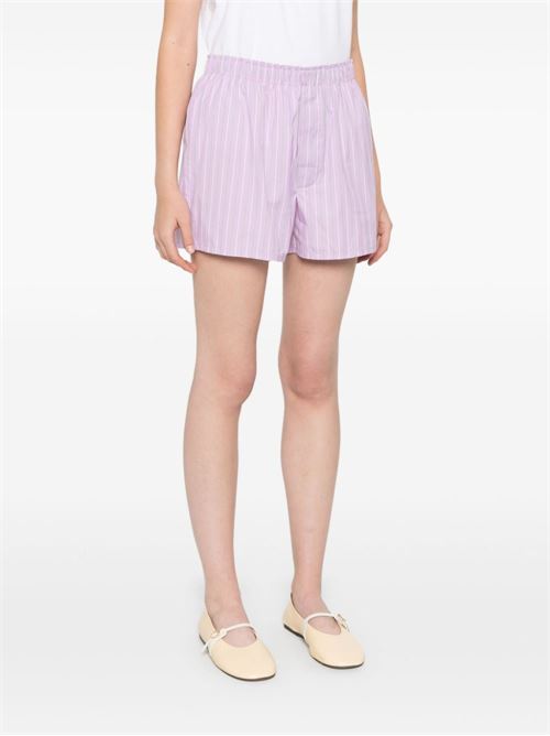 Striped shorts HOMMEGIRLS | HGUN022LILLA