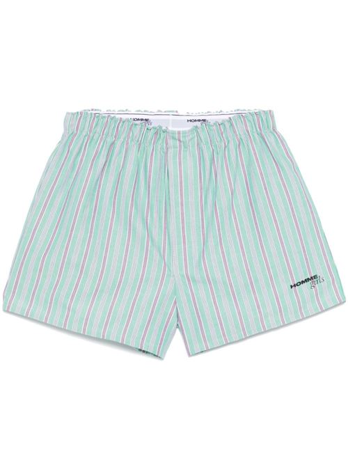 Striped shorts HOMMEGIRLS | HGUN024VERDE