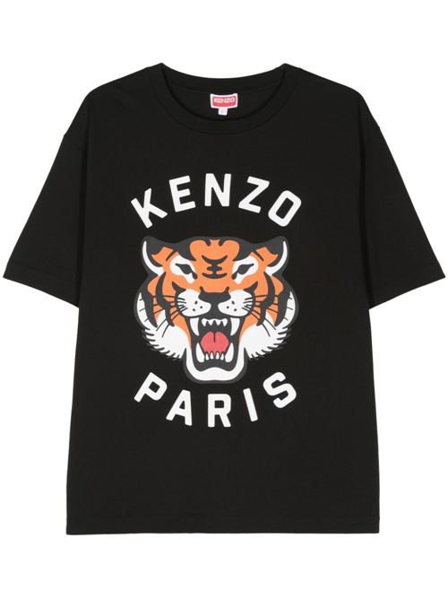 Lucky Tiger T-shirt KENZO | FE68TS0094SG99J