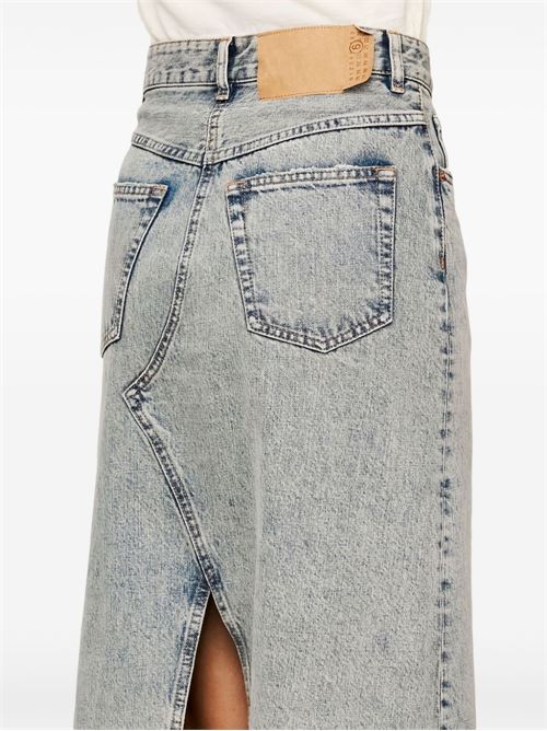 Long denim skirt MM6 | S52MI0014S30844962