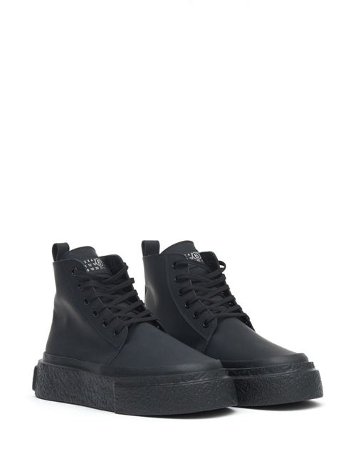 High leather sneakers MM6 | SH1WS0010P7020T8013