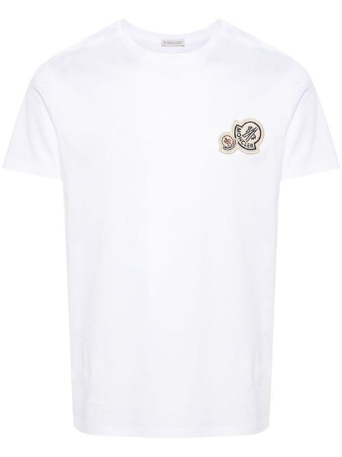 T-shirt con logo MONCLER | 8C000-258390Y001