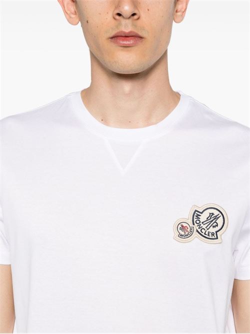 T-shirt con logo MONCLER | 8C000-258390Y001