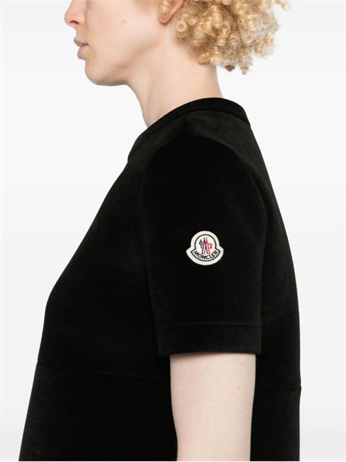 Abito corto in velluto MONCLER | 8I000-0989AOL999