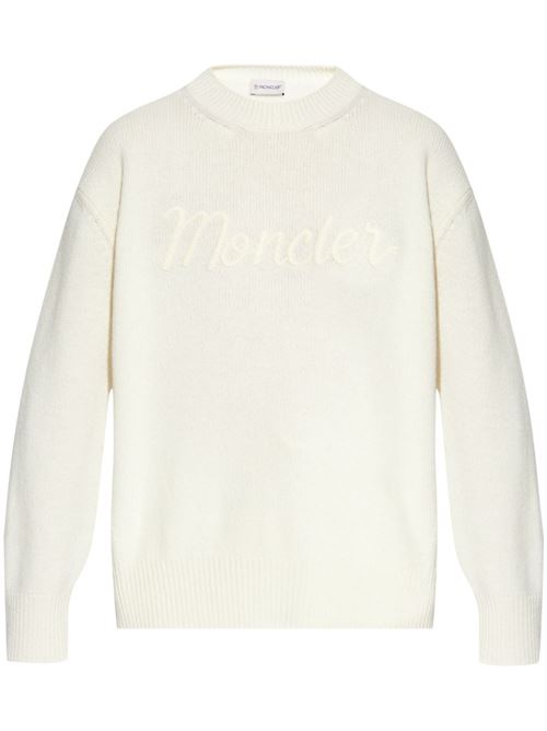 Sweater with embroidery MONCLER | 9C000-07M4281035