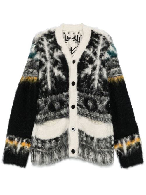 Alpaca Cardigan SACAI | 2403514M001