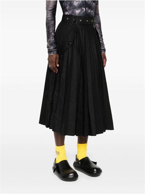 Pleated midi skirt SACAI | SCW214001