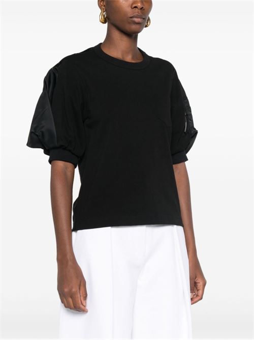 T-shirt in cotone SACAI | SCW239002