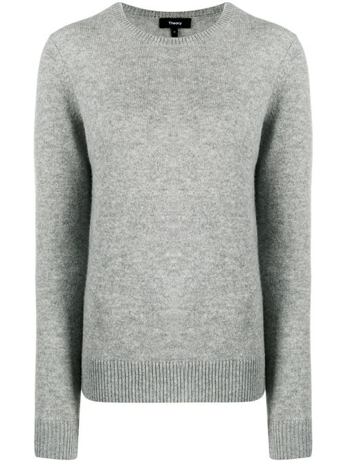 Maglia girocollo in cashmere THEORY | J0118711PGM