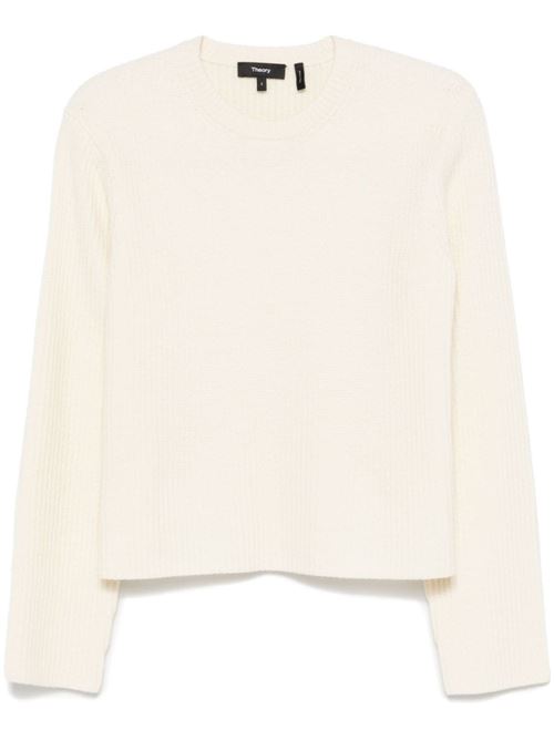 Boxy wool and cashmere sweater THEORY | O0911709C05