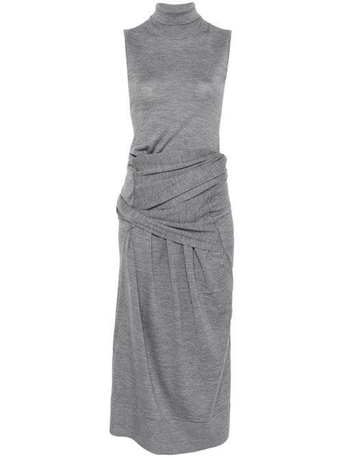 Draped Midi Dress TOTEME | 244WRD0150YA0087074