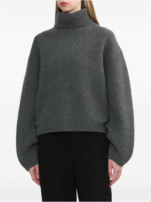 Ribbed wool turtleneck TOTEME | 244WRT0394YA0110074