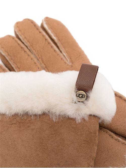 Guanti in pelle UGG | 17367SHORTYGLOVEWLEATHERTRIMCHE