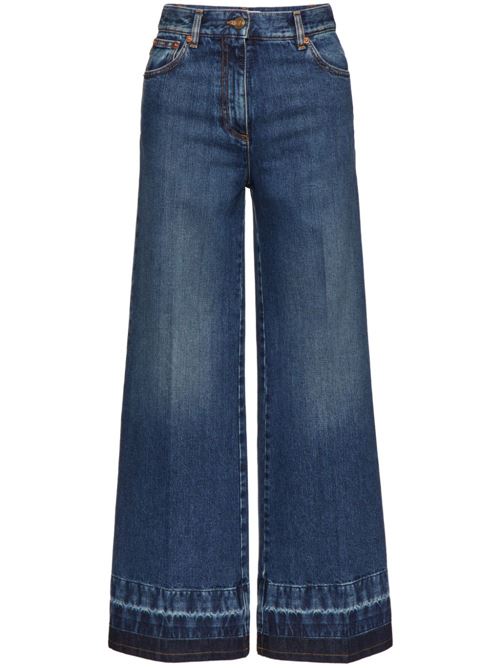 Wide leg jeans VALENTINO | 5B3DD13U79E558