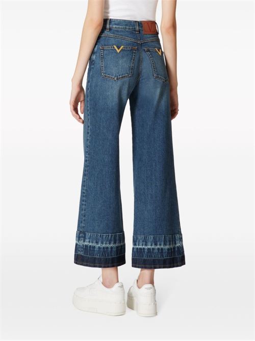 Wide leg jeans VALENTINO | 5B3DD13U79E558