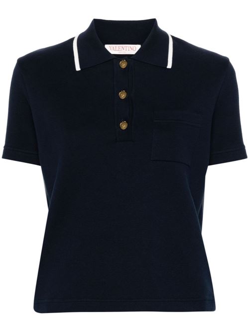 Polo in cotone VALENTINO | 5B3KC57C8P9671