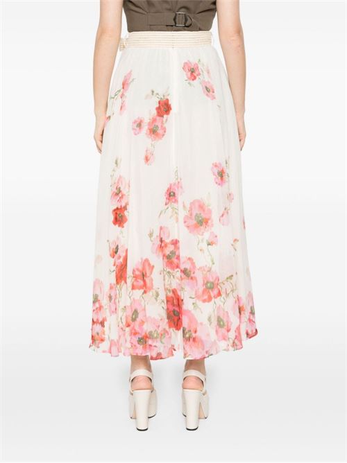 Lightburst midi skirt ZIMMERMANN | 1134SSS246CRERFL