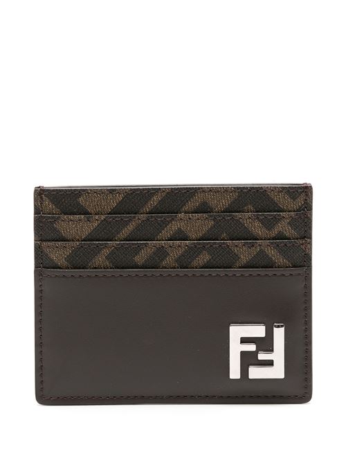 Leather card holder FENDI | 7M0164AFF2F1Q1C