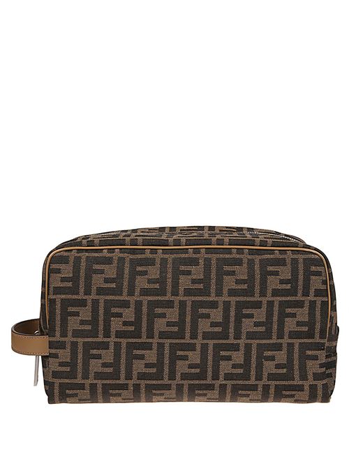 Beauty-case in jacquard FENDI | 7N0141ALWKF1HRM