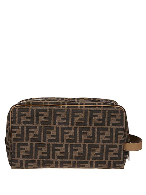 Beauty-case in jacquard FENDI | 7N0141ALWKF1HRM