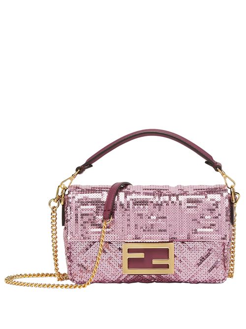 Borsa Baguette Paillette mini FENDI | 8BS017AT4ZF0VPG