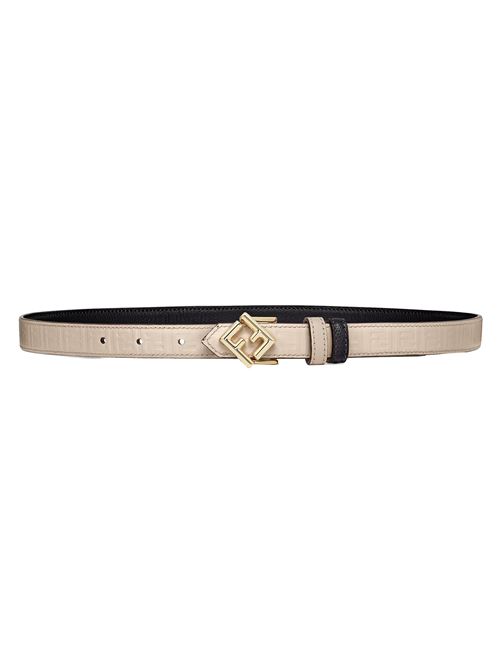 Reversible belt FENDI | 8C0687ANH8F0E6E