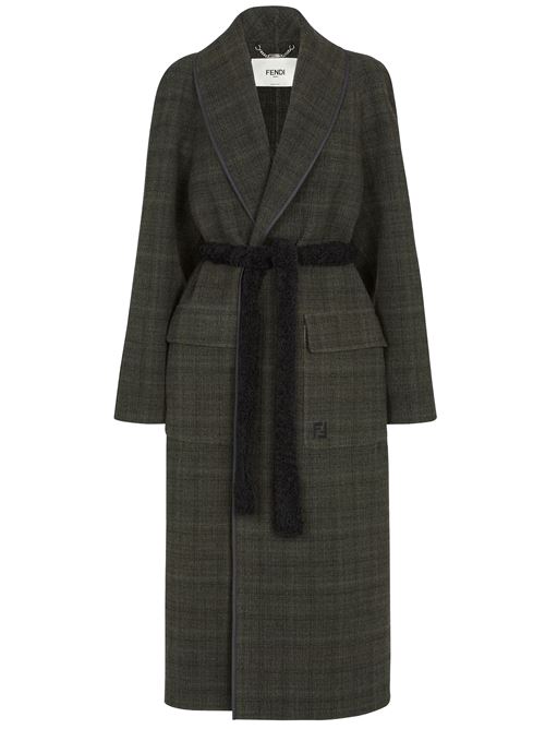 Cappotto in tweed FENDI | FF6040ATB0F0TGC