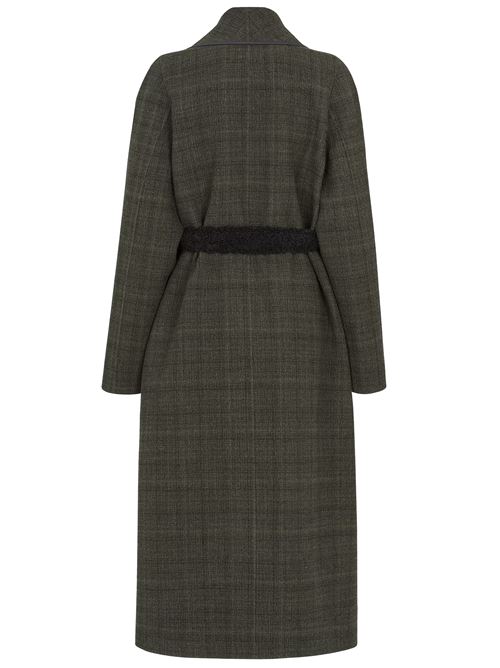 Cappotto in tweed FENDI | FF6040ATB0F0TGC