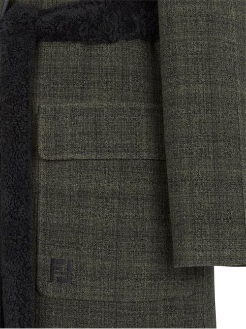 Cappotto in tweed FENDI | FF6040ATB0F0TGC