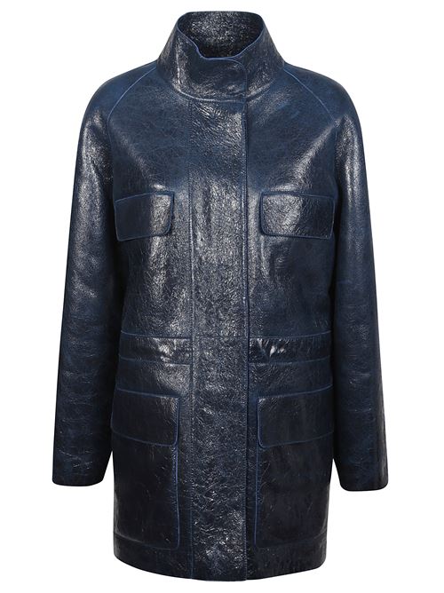 Leather jacket FENDI | FM5379AONDF1PNC