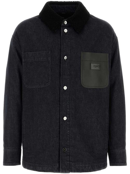 Denim jacket FENDI | FW1363ATK7F0QA1