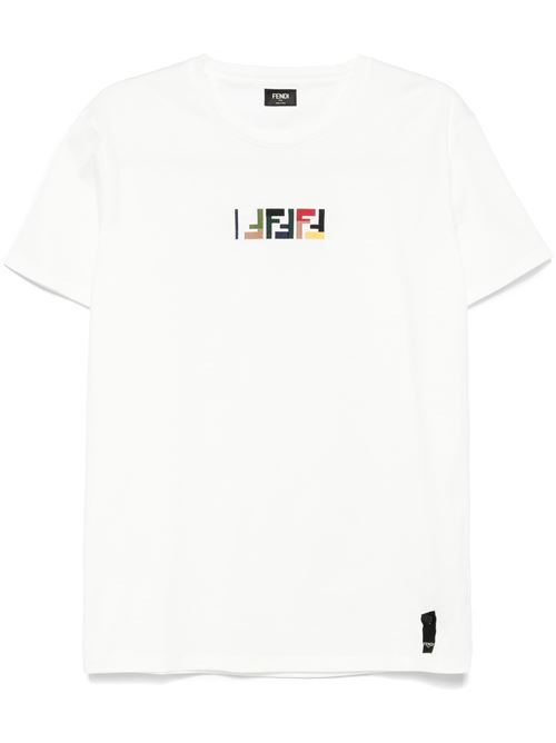 Cotton T-shirt FENDI | FY1319AU1MF0QA0