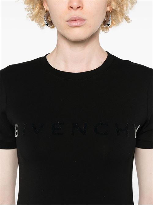 T-shirt con logo GIVENCHY | BW70BFP6VY008