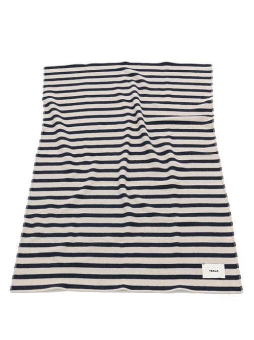 Wool blanket TEKLA | LBSS130X180MAGPIESTRIPES