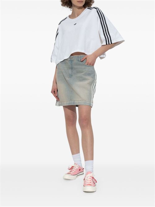 Adilenium Season 3 Skirt ADIDAS | JX9215DENIMZIPSKIRTLGHDEN