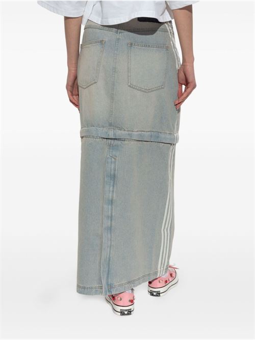 Adilenium Season 3 Skirt ADIDAS | JX9215DENIMZIPSKIRTLGHDEN