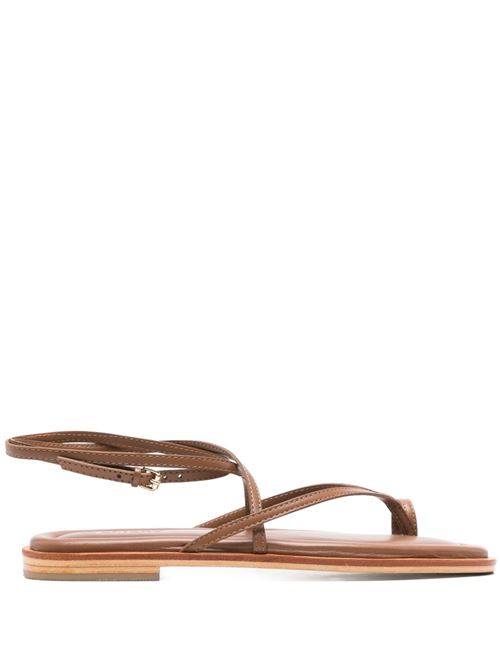 Leather sandal A.EMERY | 242261DEEPTAN