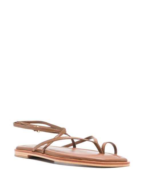 Leather sandal A.EMERY | 242261DEEPTAN