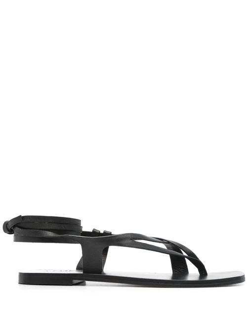 Lace-up sandal A.EMERY | 242263BLACK