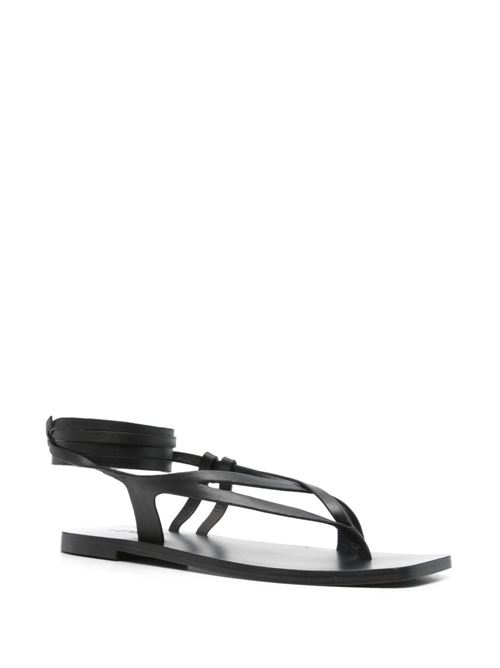 Lace-up sandal A.EMERY | 242263BLACK