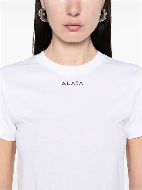 Logo T-shirt ALAIA | AA9H0431J0105000