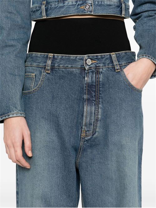 Jeans wide leg ALAIA | AA9P0155T5364525