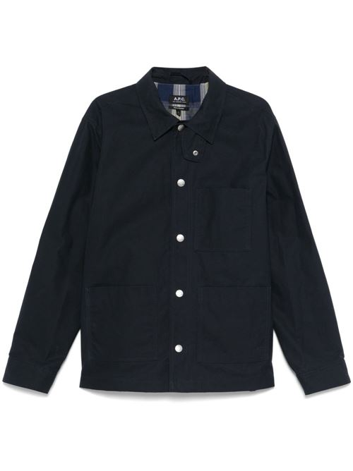 Giacca-camicia con colletto A.P.C. | COERCH02841IAK