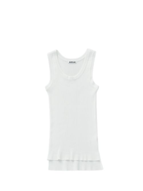 Canotta in cotone AURALEE | A00T03HRWHITE