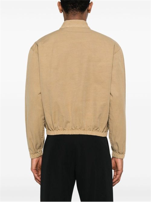 Bomber in cotone AURALEE | A25SB01FDDYEDBEIGE